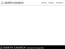 Tablet Screenshot of northchurchstl.com